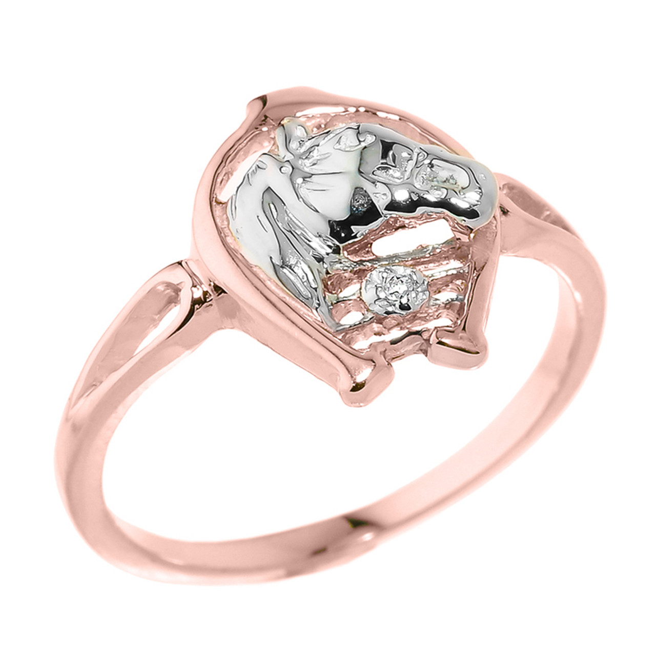 Unique Wedding Rings | Wild Horse Bronze | Titanium Stone Wedding Rings
